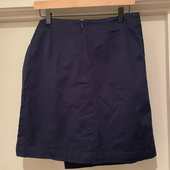 NAUTICA Mini Faux Wrap Skirt size 4 - Picture 2 of 5